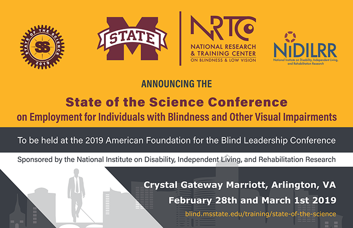 Flyer for State of the Science Conference